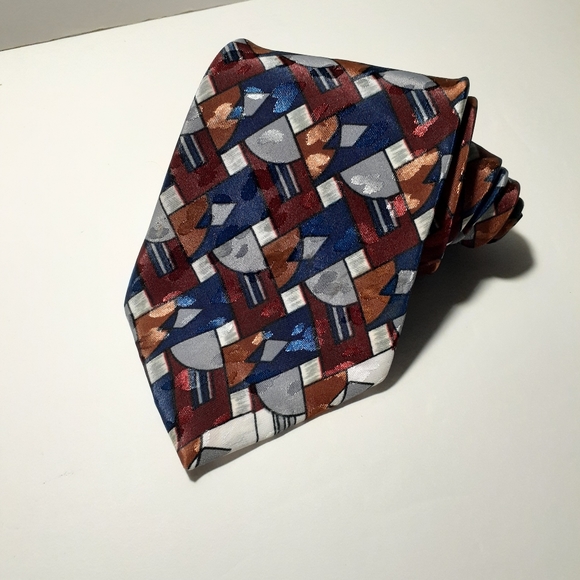 Prince Bellini Italian Styled Abstract Necktie - Picture 1 of 5